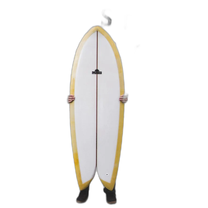 By Marsden Sufboards 5'5 Keel Fin Fish