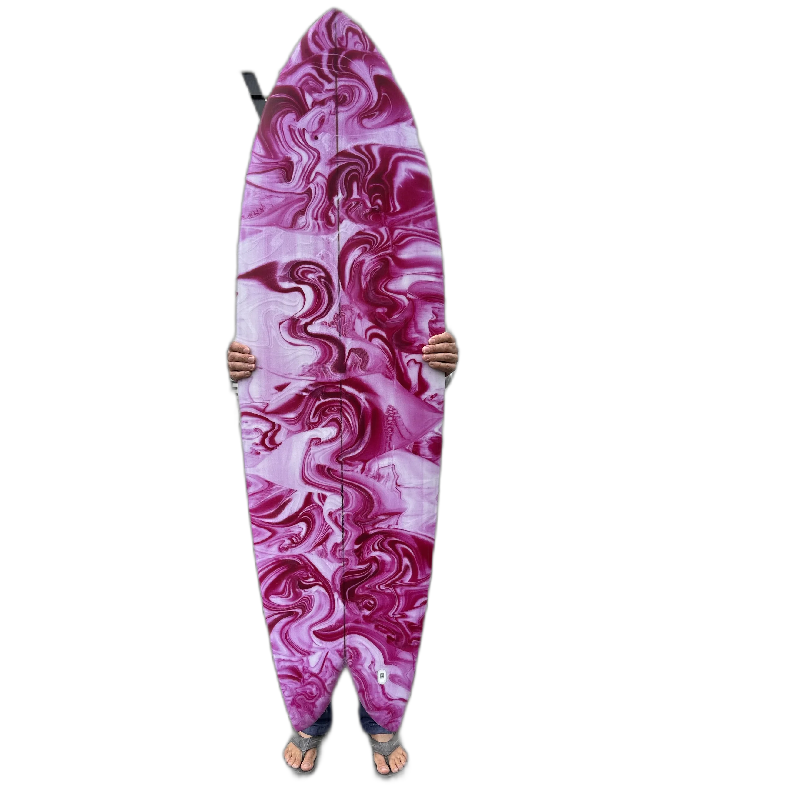 By Marsden Sufboards 5'9 Keel Fin Fish