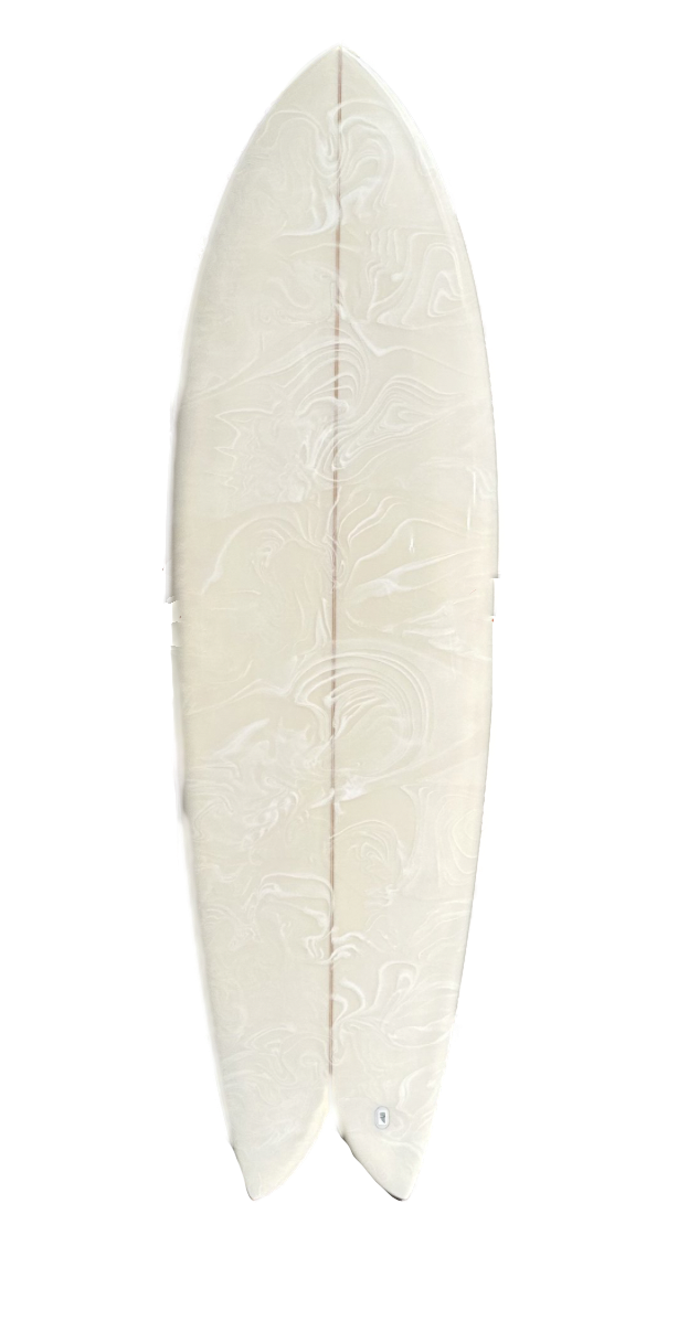 By Marsden Sufboards 6'0 keel Fin Fish