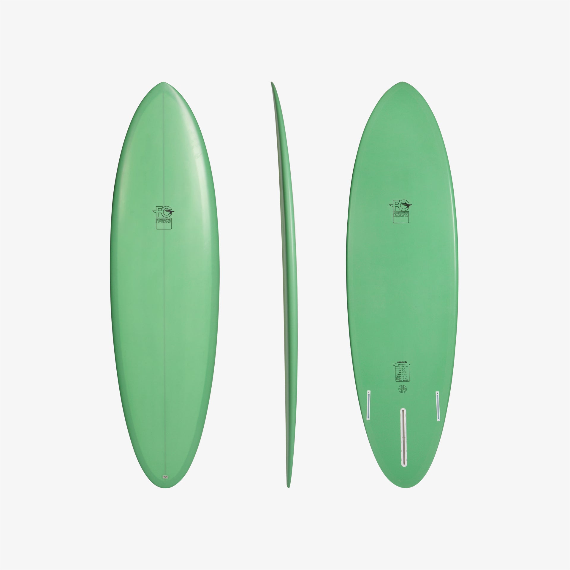 FCD Surfboards FCD Huevo Ranchero (Tint 2 Sides) Green