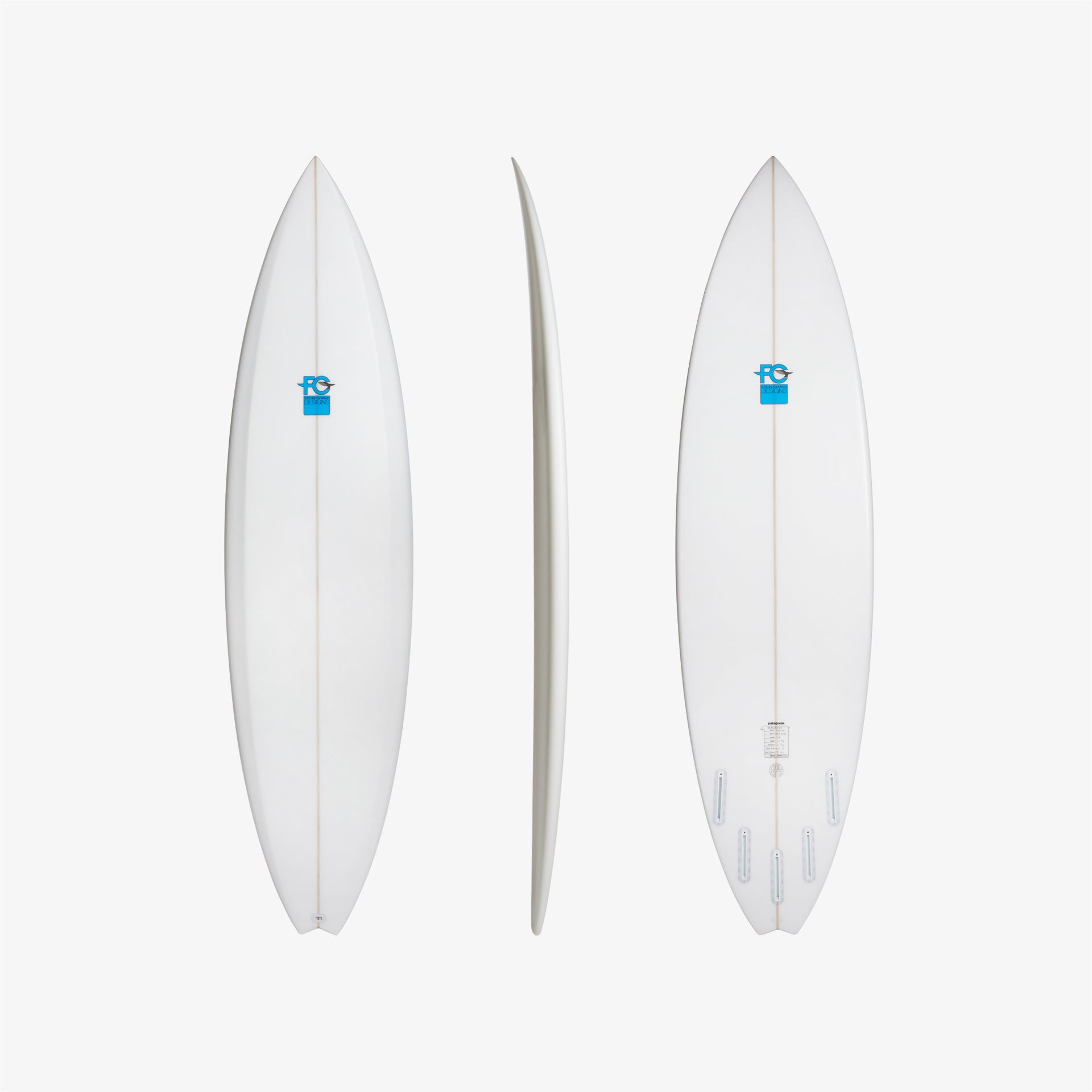 FCD Surfboards FCD Step Deck (Clear)