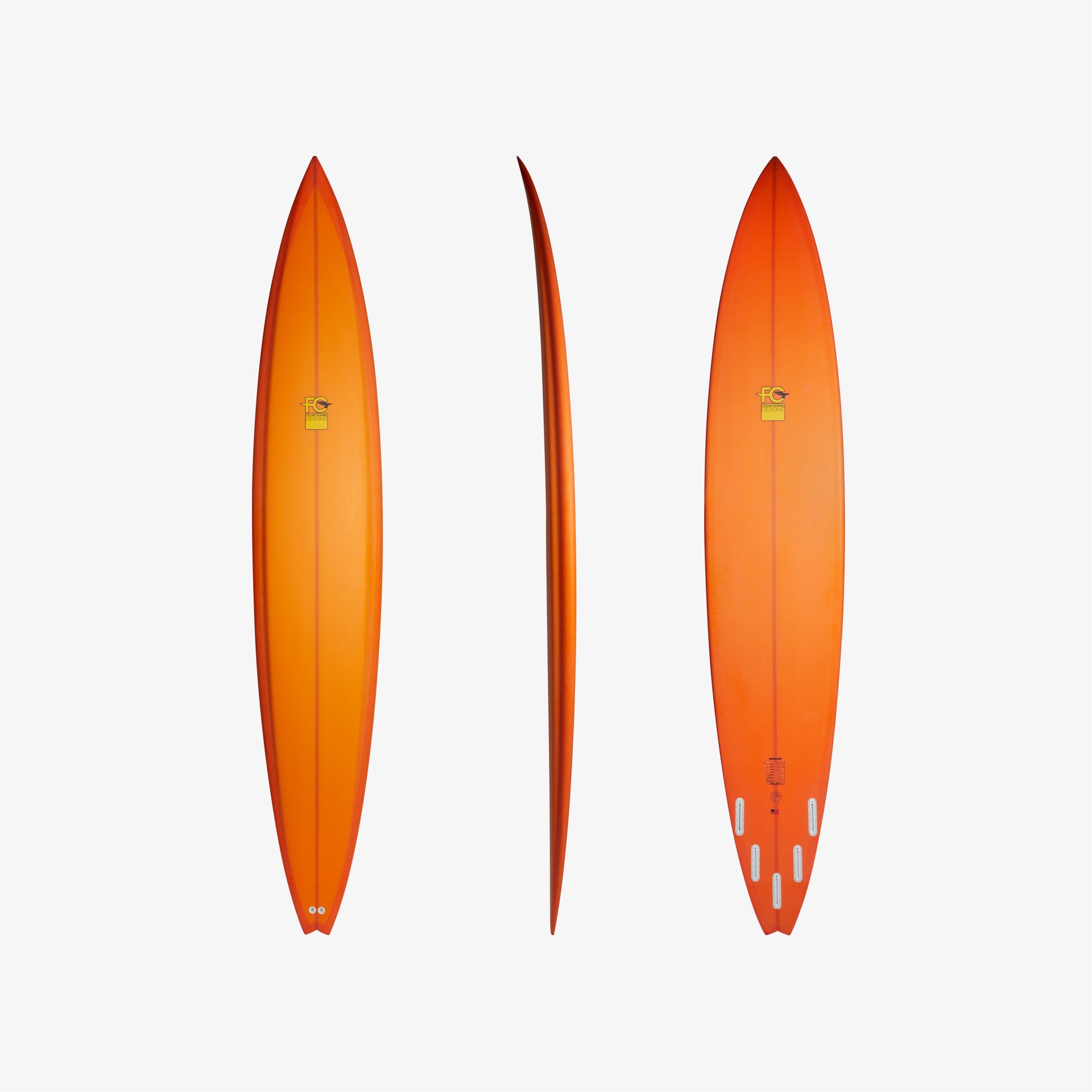 FCD Surfboards FCD Step Deck Gun (Tint 2 Sides) Orange