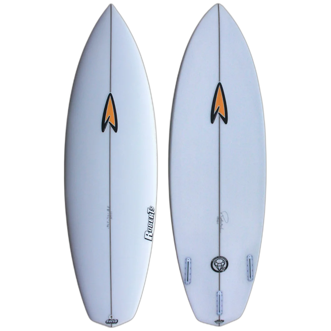 Roberts Surfboards WHITE DIAMOND 2
