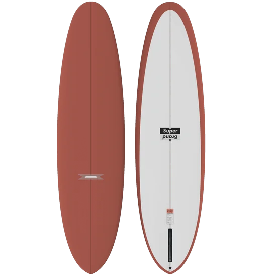 Superbrand Surfboards Super Symmetry Mid Length Series - Yin